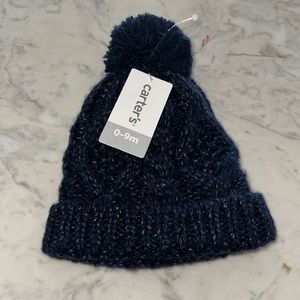 Carter hat and mitt set